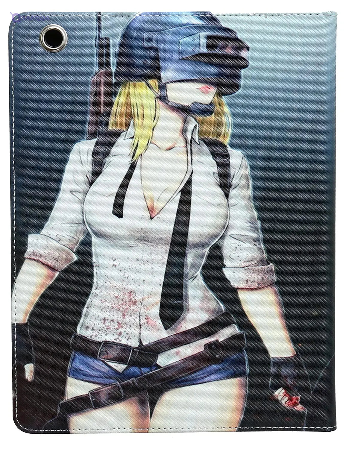 360° Printed Leather Tablet Case – Full Protection for iPad 2/3/4, 9.7 Inch - Safqqa