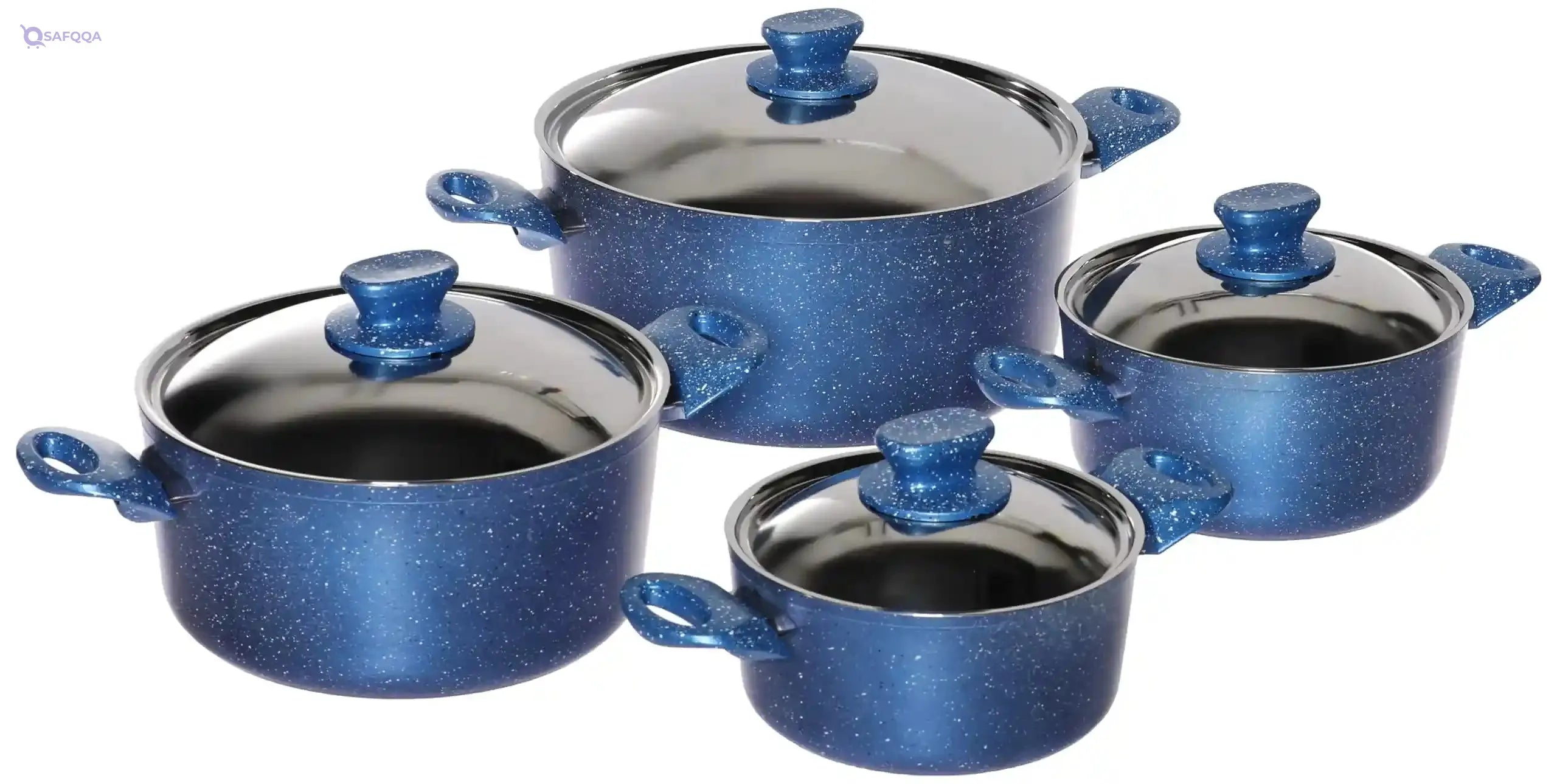 El Maleka Primero Granite Set, 10 Pieces - Safqqa