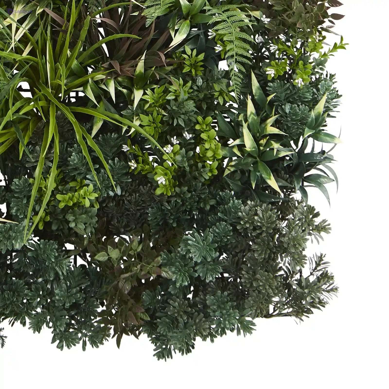 Nearly Natural Greens & Fern Artificial Living Wall, 3', model: 6406 - Safqqa
