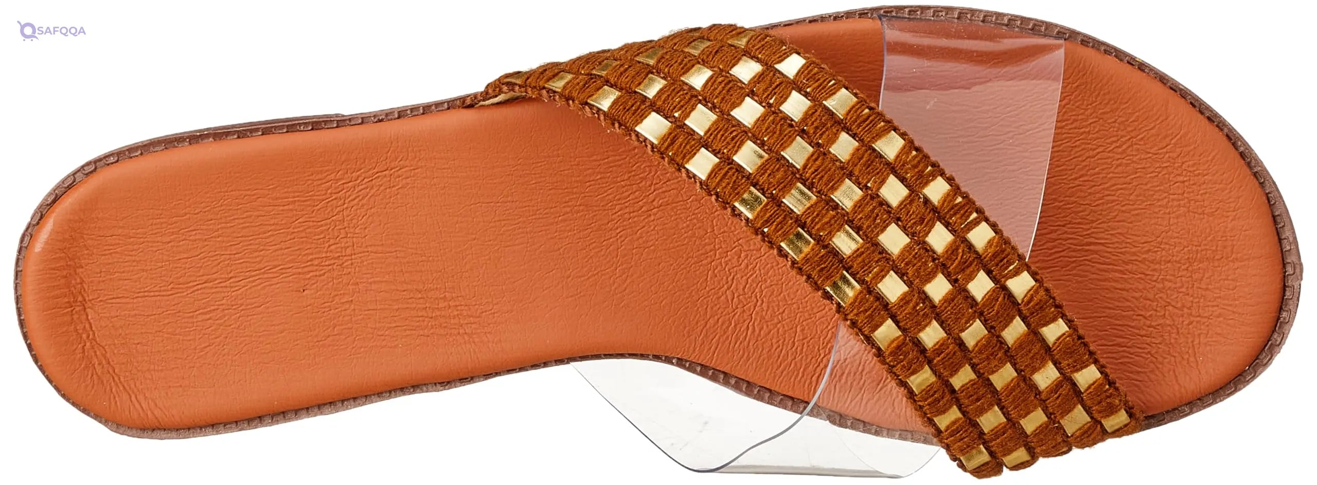 SWAY Flat  Slide Slipper For Women ,Soft cushioned sole for all-day comfort. - Safqqa