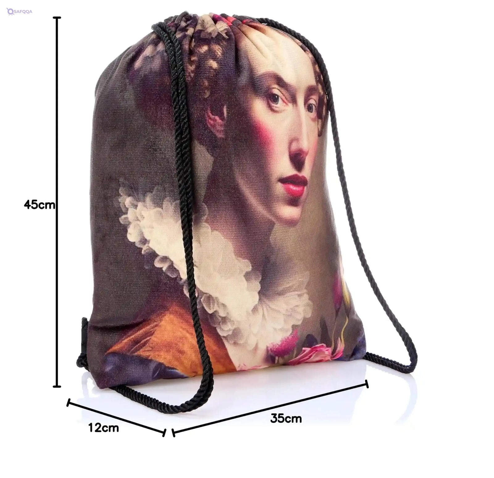 TAT women bag BAGS bags for women BACKPACK DRAWSTRING BAG - 511, MultiColor, Large - Safqqa Egypt