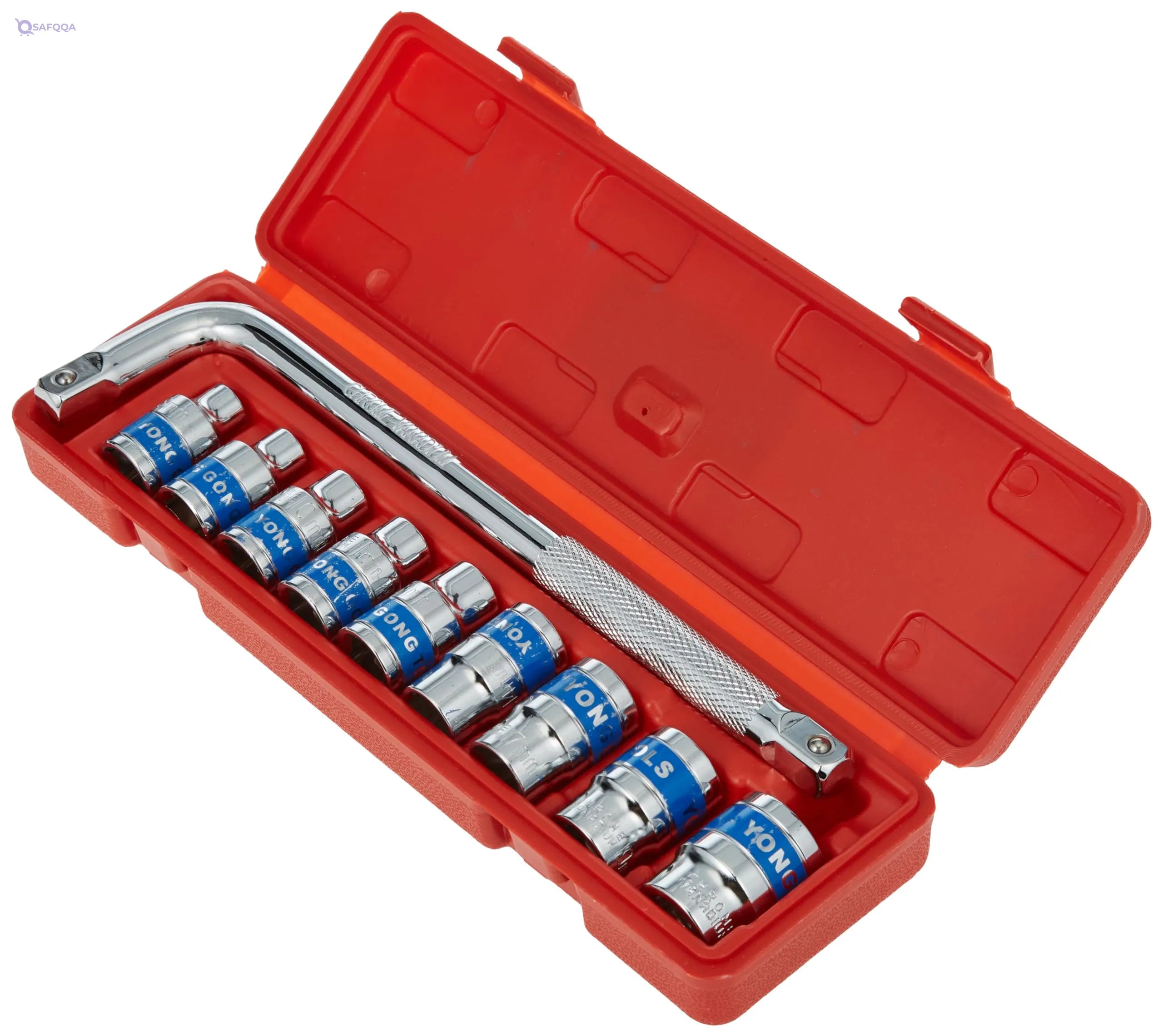 NC 10PCS Socket Wrench Set – Big Flying Sleeve 8-24mm, Hardware Combination Tool Set for Auto Repair - Safqqa