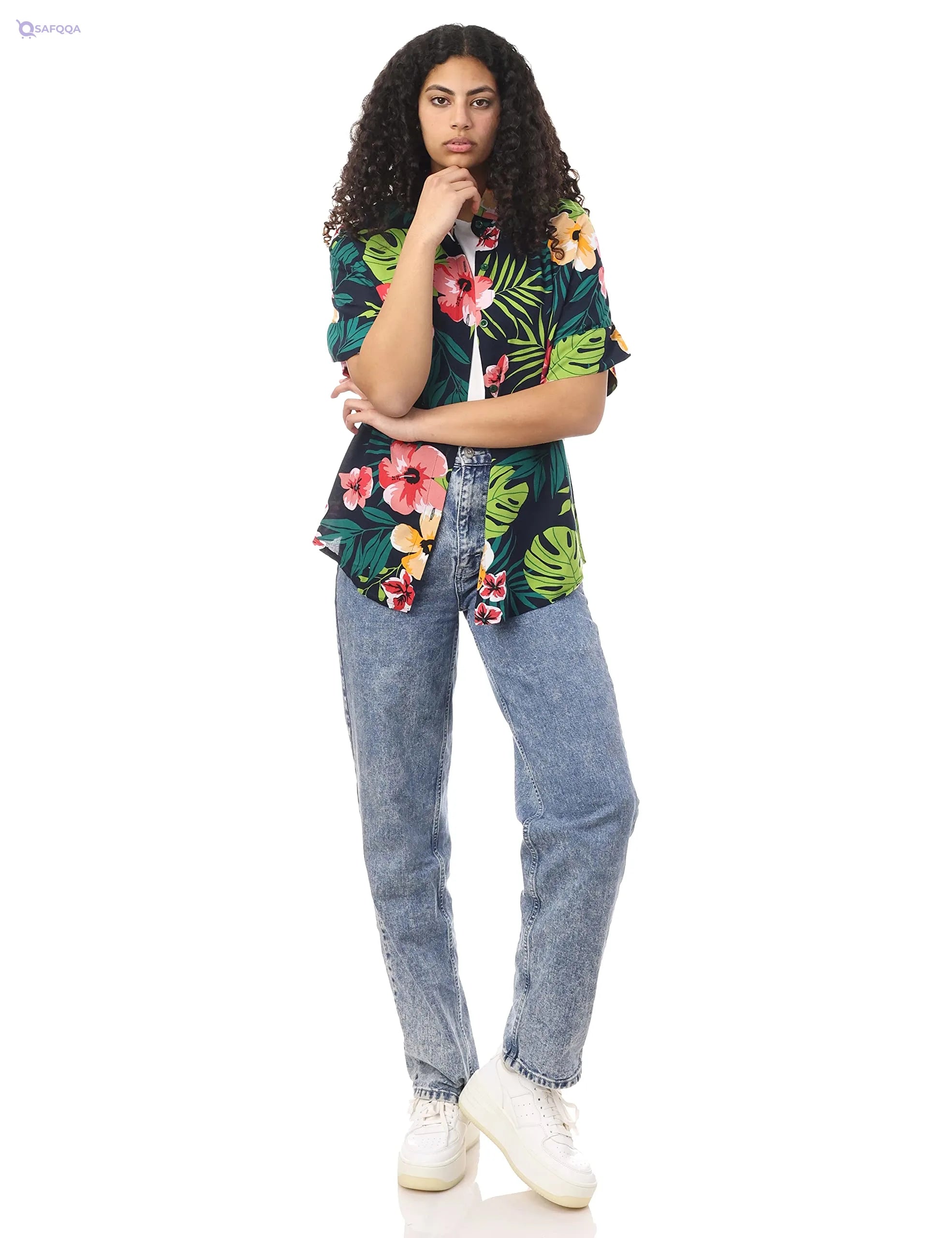 Dockland Shirts For Women,Versatile styling options for multiple occasions. - Safqqa