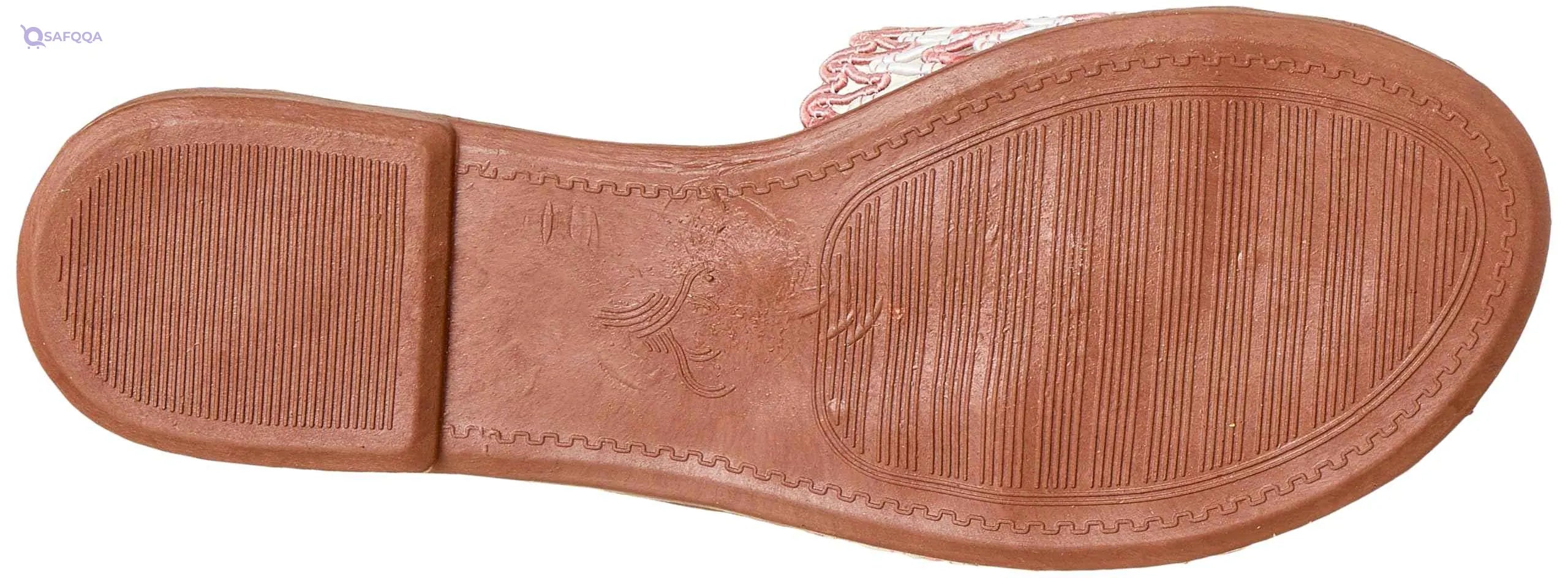 sway 1 c.m slippers,cotton lace fabric strap, - Safqqa Egypt