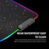 Tkoofn RGB Large Mouse Pad 800x300x3 mm, Colorful LED Light Keyboard Mat Game Playing Mouse Pad, Extended Large Desk Pad for PC Laptop 800 x 300 mm - Safqqa
