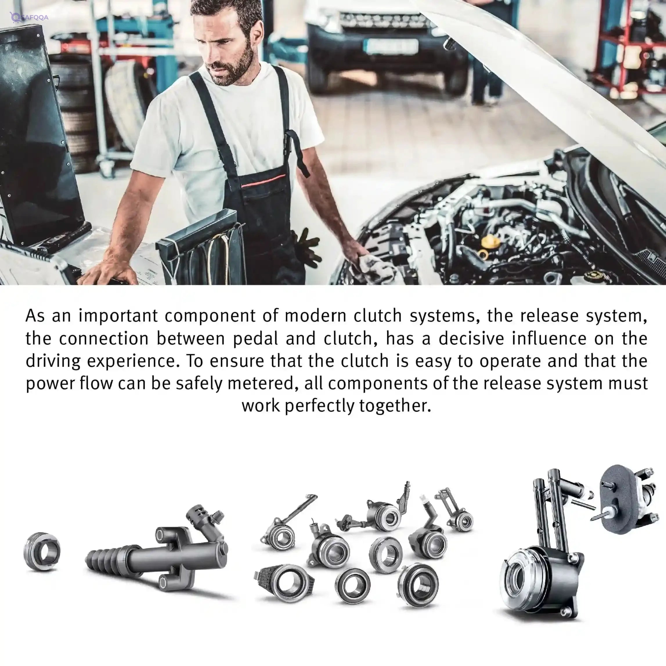 LuK Schaeffler LSC265B Clutch Slave Cylinder, OEM Release Replacement Parts - Damaged BOX - Safqqa