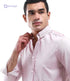 White Rabbit Patterned Classic Collar Full Sleeves Shirt for Men's - Safqqa Egypt