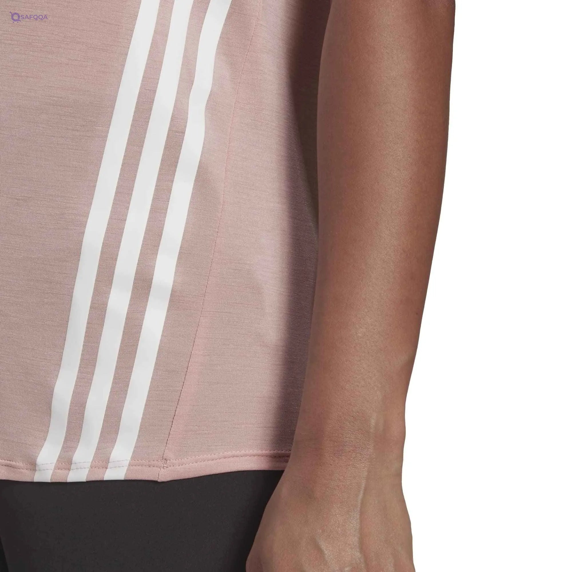 Adidas WTR ICNS 3S Training Wonder Mauve T-Shirt (Short Sleeve) for Women - Safqqa