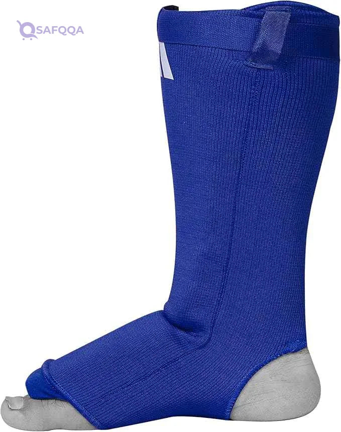Adidas Safety Shin Guards - Blue, Size Small - Safqqa Egypt