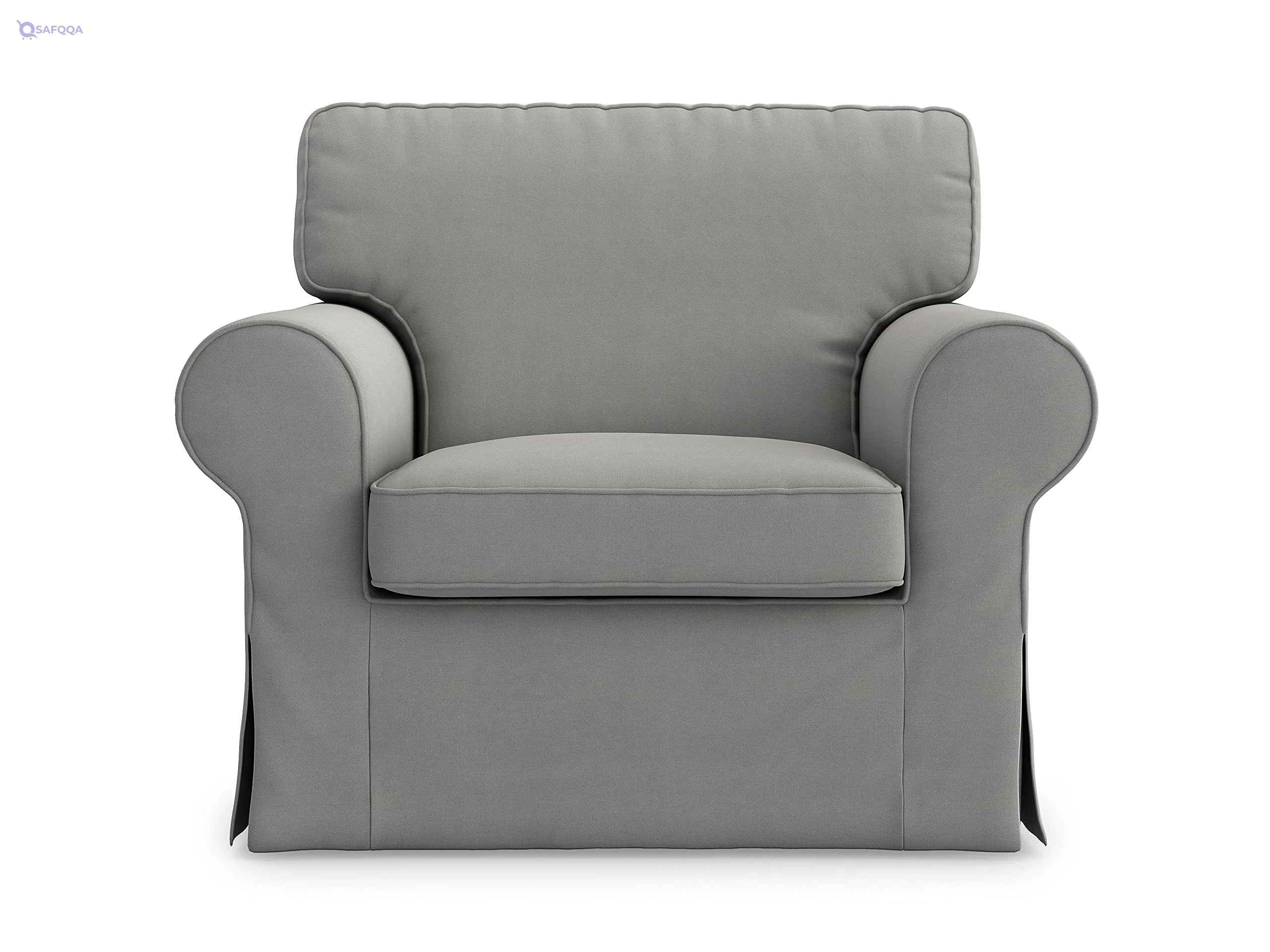 ‎Masters of Covers Ektorp Armchair Cotton Slipcover - Safqqa