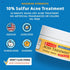 De La Cruz Acne Treatment with 10% Sulfur - Mini Size (6g) - Safqqa