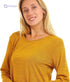 JAMILA Women Decorative Buttons Round Top SHIRT - Safqqa Egypt