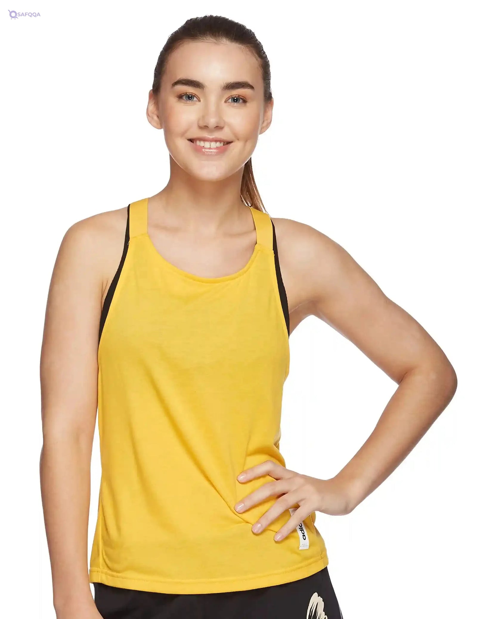 Adidas Brilliant Basics Racerback Slim-fit Tank Top for Women - Safqqa