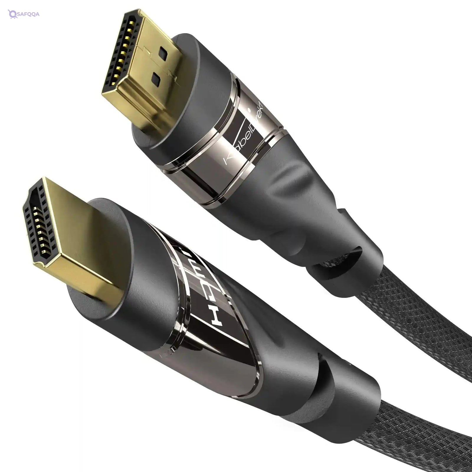 KabelDirekt – 1m HDMI Cable 4K / Cord compatible with (HDMI 2.0a/b, 2.0, 1.4a, 4K HDMI Cable, HDMI to HDMI, 4K@60HZ,1080p FullHD, UHD, Ultra HD, 3D, High Speed with Ethernet - Safqqa