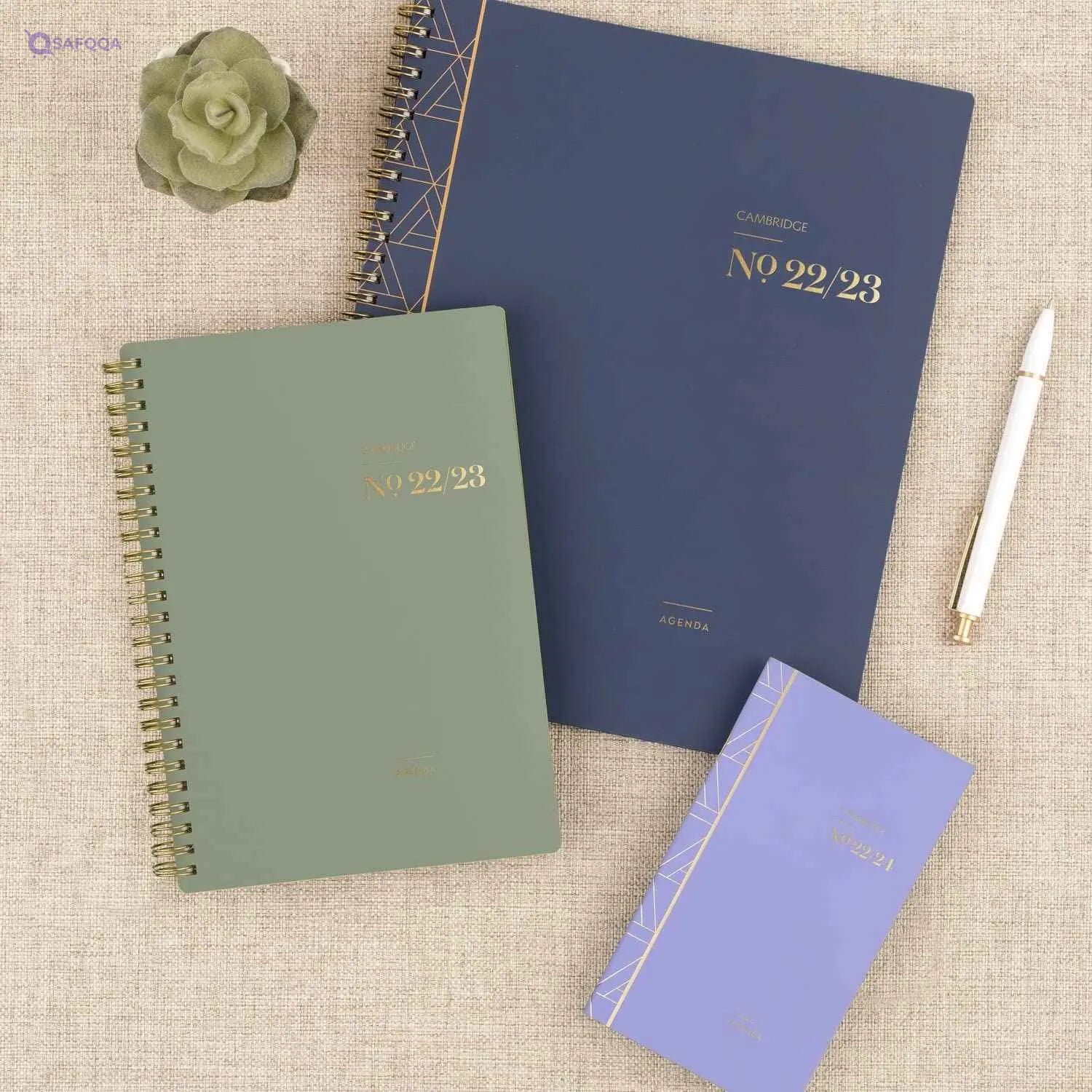 Cambridge 2022-2023 Academic Planner, Weekly & Monthly, 8-1/2" x 11", Large, WorkStyle Classic, Navy (1606-905A-58) - Safqqa Egypt