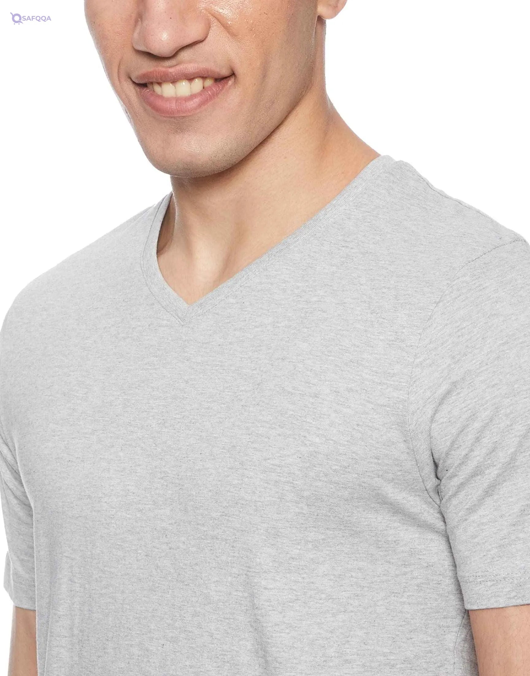Splash mens 8600510 M H SL V NK T-Shirt - Safqqa Egypt
