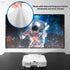 Pyle Foldable Portable Projector Screen - 120" 16:9 HD 4K Lightweight Indoor Outdoor Anti-Crease Movie Projection Display - for Home Theater, Party, Office, Classroom - Safqqa