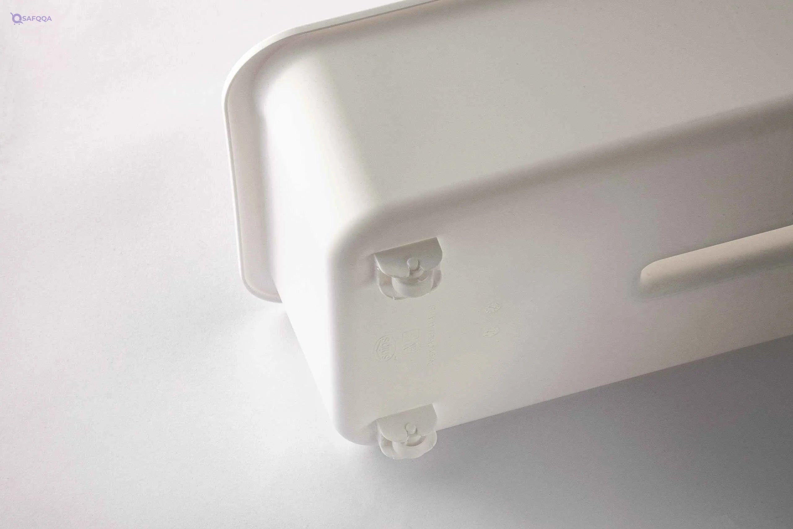 Snips White Organiser Under Sink Basket with Wheels | Made in Italy - Safqqa
