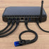 KabelDirekt 5-meter cable transmitting internet at 1 gigabit per second, black/blue - Safqqa