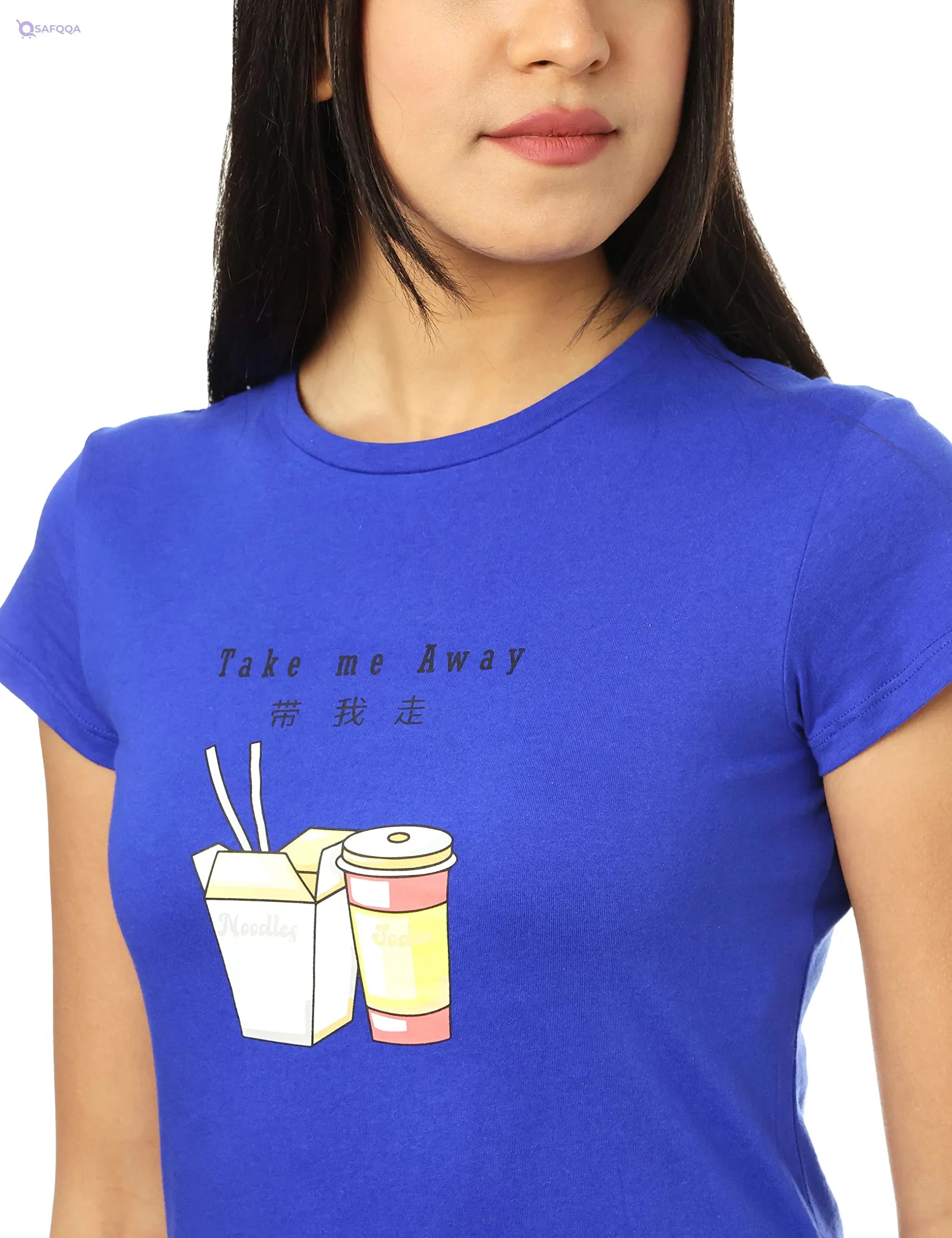 Splash T-Shirts For Women Simple and stylish design - Safqqa