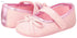 Mix & Max Embossed Pattern Front Bow Velcro Strap Shoes for Girls - 0 - 6 Months - Safqqa Egypt