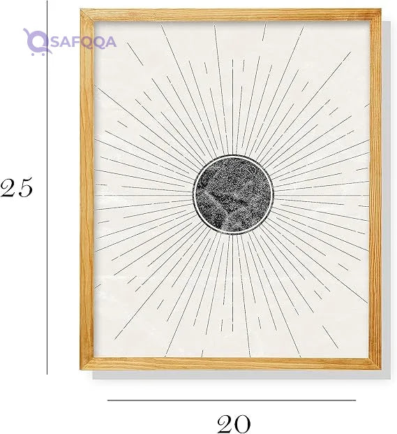 Duckly Modern Wall Frame • Made from durable materials for long-lasting use - Safqqa