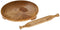 Raj Wooden Rolling Pin and Board Set – 14 Inch, Chakla Belan, Roti & Tortilla Maker - Safqqa