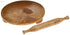 Raj Wooden Rolling Pin and Board Set – 14 Inch, Chakla Belan, Roti & Tortilla Maker - Safqqa