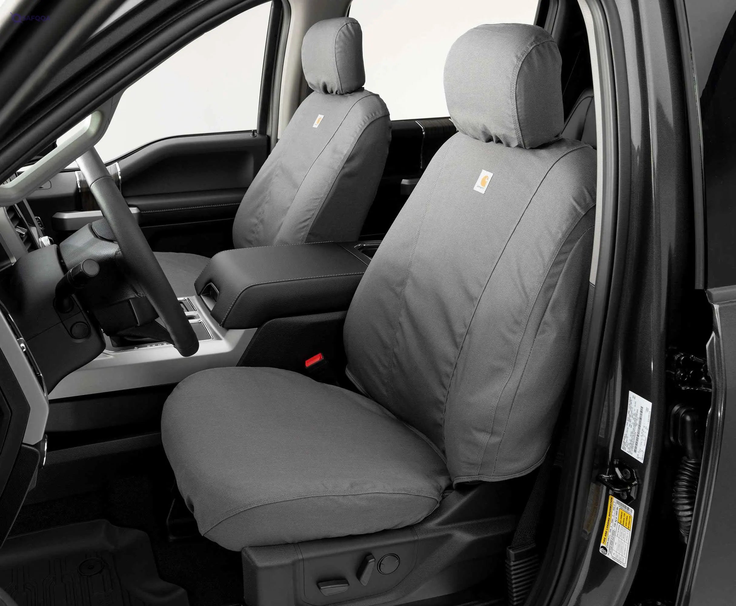 Covercraft Carhartt SeatSaver Custom Seat Covers | SSC2509CAGY | 1st Row Bucket Seats | Compatible with Select Toyota Models, - Safqqa