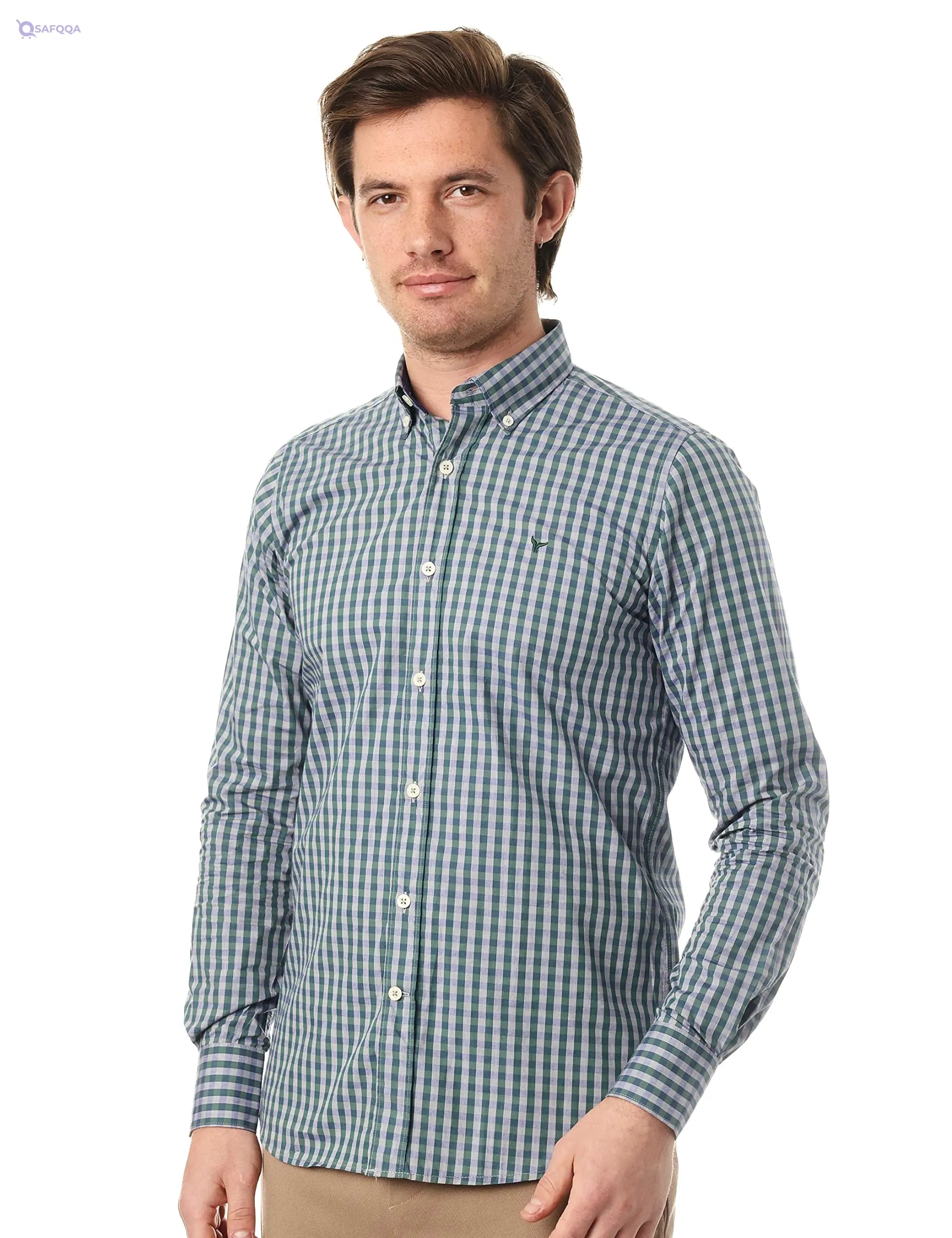 Dockland Shirt For Men,Soft, breathable fabric for all-day comfort. - Safqqa