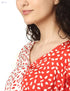 Elle Bishop Sleeves V-Neck Blouse for Women - Safqqa Egypt