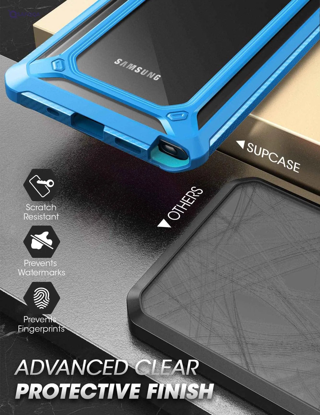 Supcase unicorn beetle exo pro series case for galaxy note 20 (2020 release), premium hybrid protective clear bumper case without built-in screen protector - Safqqa Egypt