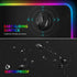 Tkoofn RGB Large Mouse Pad 800x300x3 mm, Colorful LED Light Keyboard Mat Game Playing Mouse Pad, Extended Large Desk Pad for PC Laptop 800 x 300 mm - Safqqa