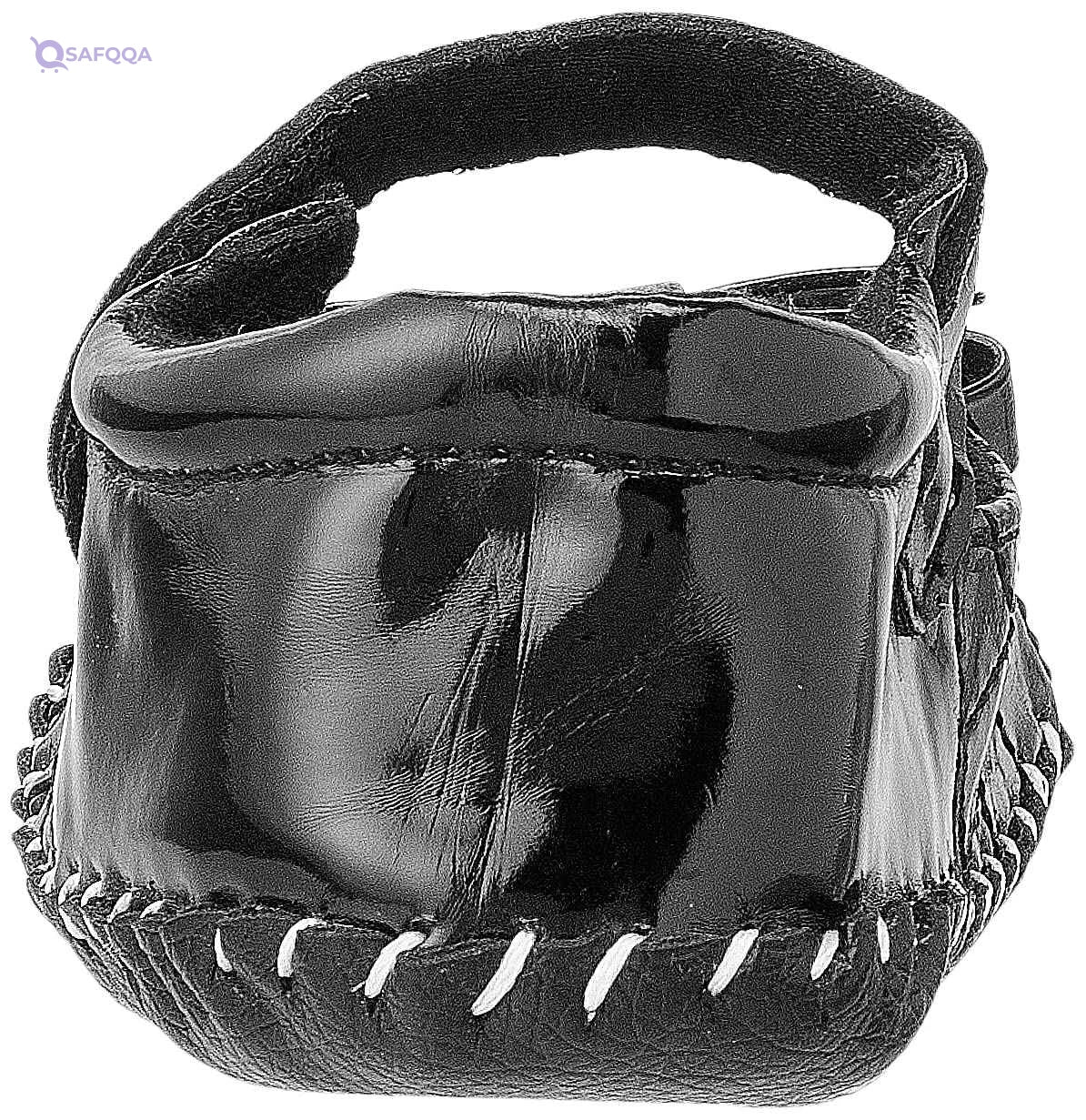 Mix & Max Quilted Patent Faux Leather Velcro-Strap Bow-Detail Shoes for Girls - Black, 12 - 18 Months - Safqqa Egypt