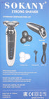 Sokany SK-378 Electric Hair Shaver - 1000mAh Battery - Safqqa