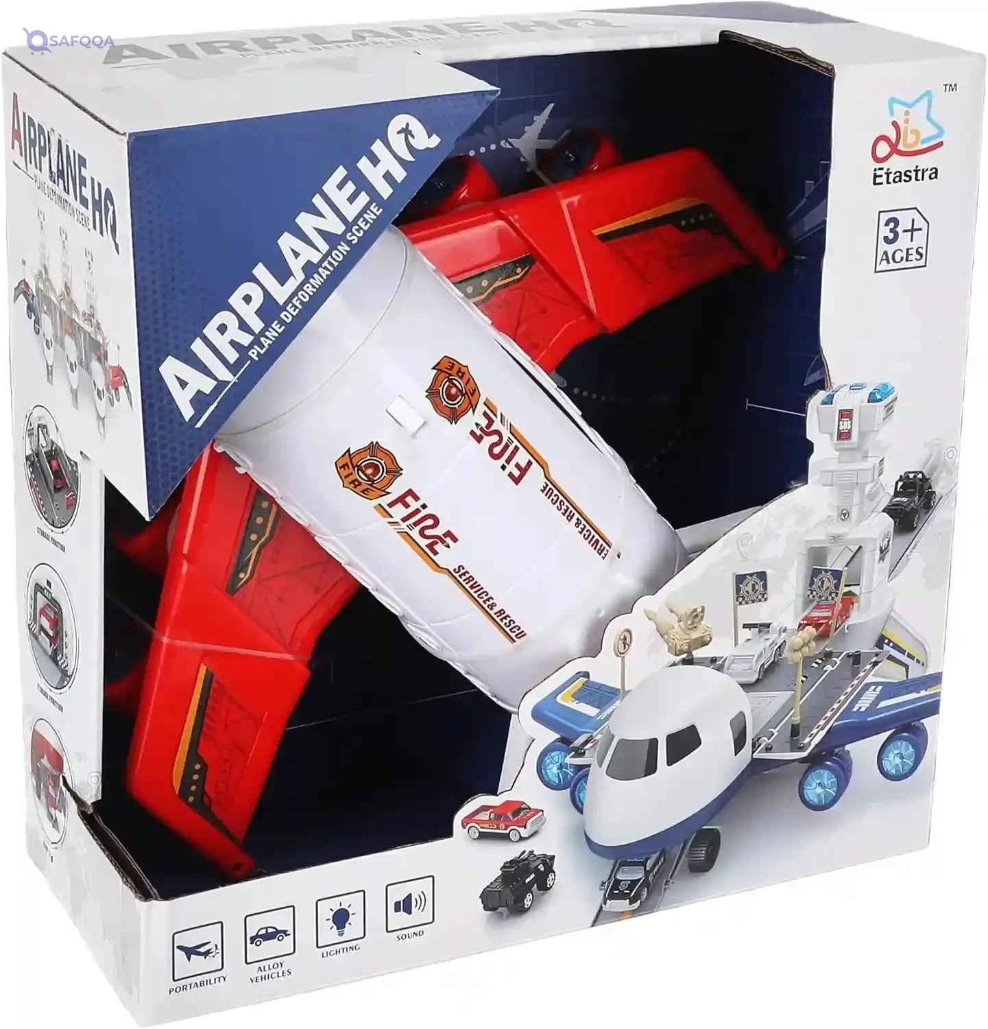 ETASTRA Fire alloy light music track taxi aircraft mobile headquarters - Safqqa Egypt