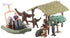 Zhong Jieming Toys Miniature Monkey Animal Figure with Farmer Action Figure - 11 Pieces - Safqqa Egypt