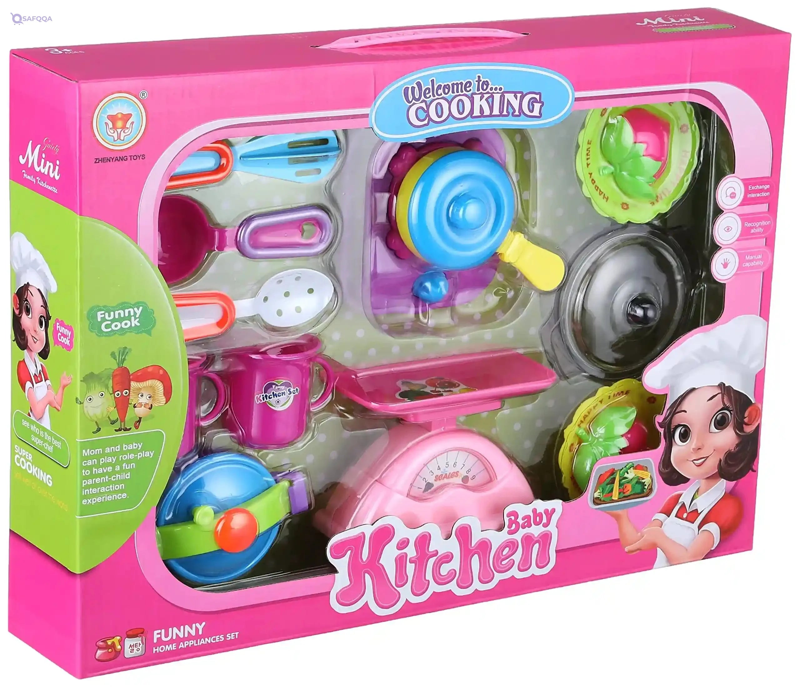 Zhenyang Toys Baby Kitchen Cooking Set - Safqqa Egypt