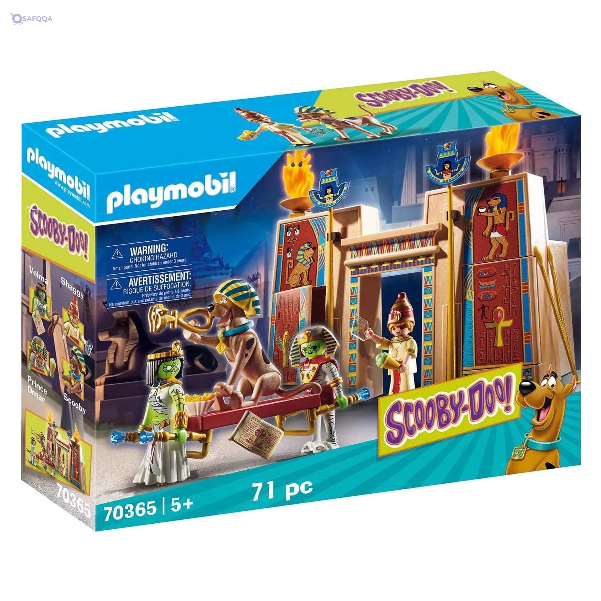 Playmobil SCOOBY-DOO! 70365 Adventure in Egypt, for Children Ages 5+ - Safqqa Egypt