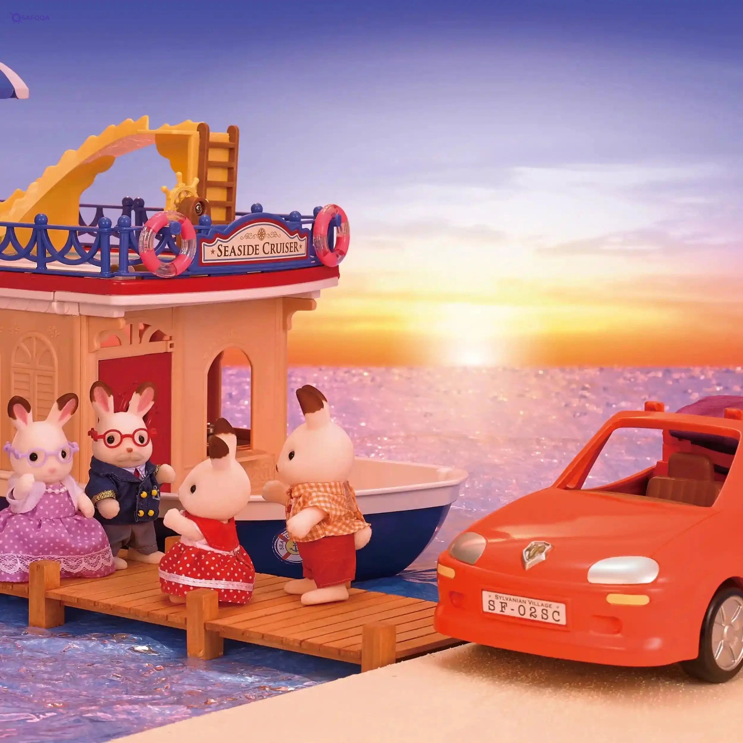 Sylvanian families convertible car, multi-colour - Safqqa Egypt