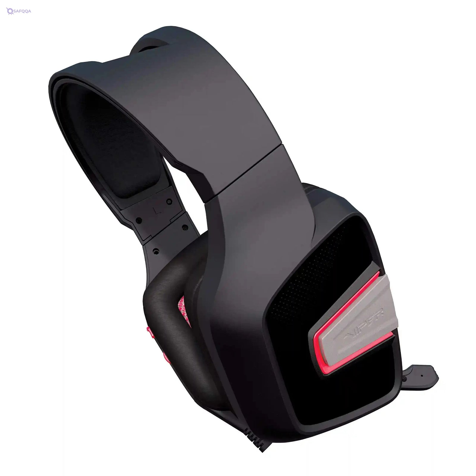Patriot Memory V330 Stereo Wired Gaming Headset - Superb Sound and Comfort - On-Earcup Control - 50MM Drivers - Foldable Microphone - Multi Platform Headphone - Safqqa