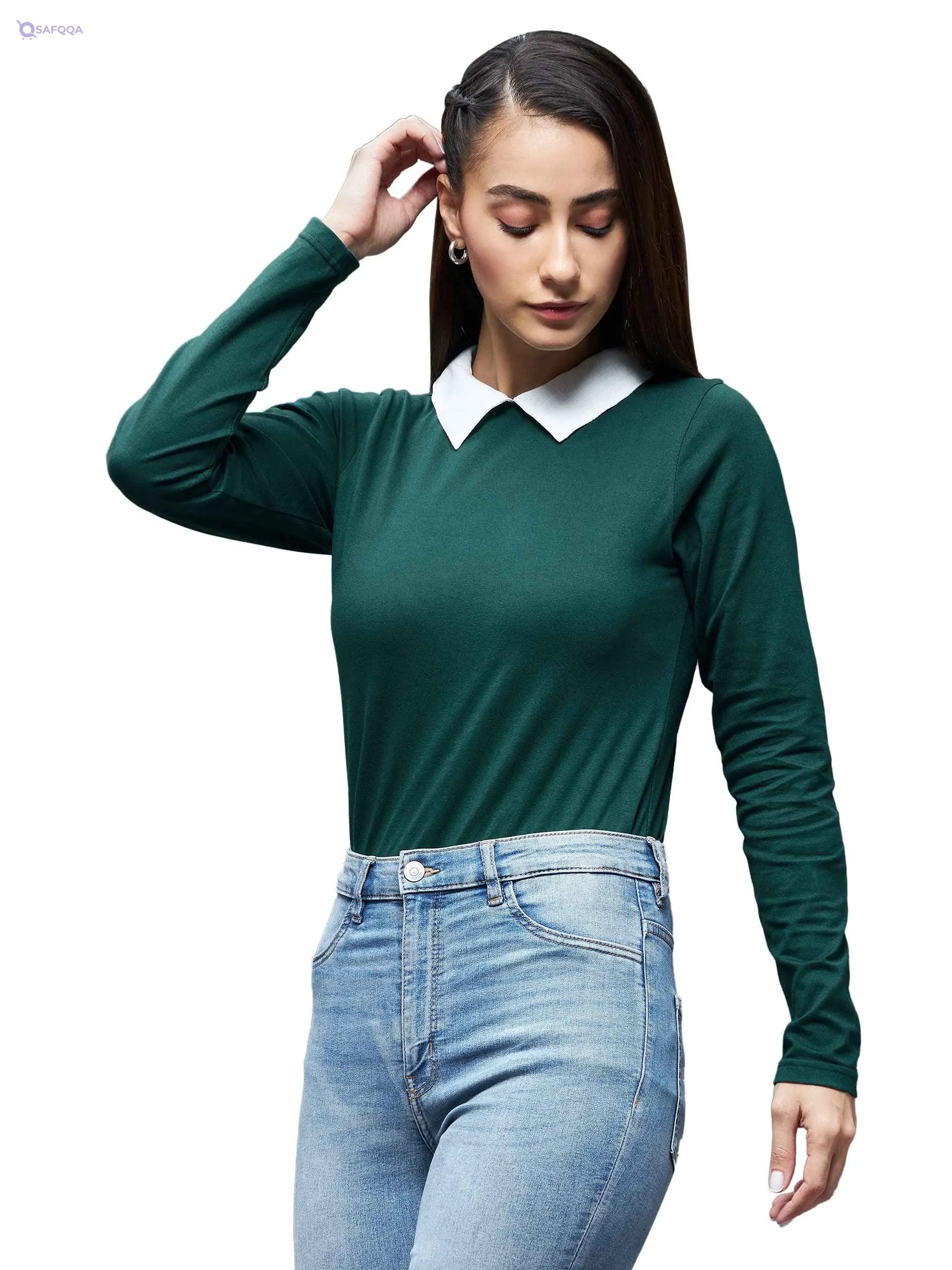 Miss Olive Blouses For Women Soft and breathable fabric - Safqqa
