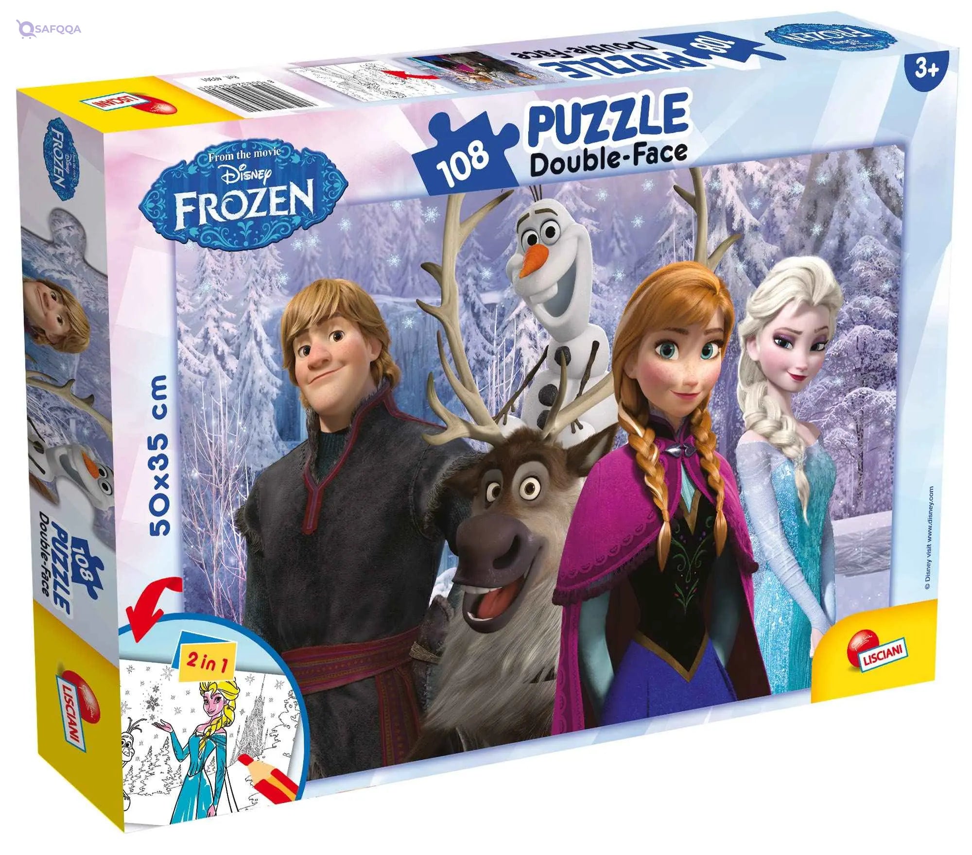 Disney Frozen Puzzle 49301, Multicolour, One Size - Safqqa Egypt
