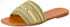 Sway Slides – 1cm Heel, Lace Fabric with Arabesque Embroidery Strap - Safqqa Egypt