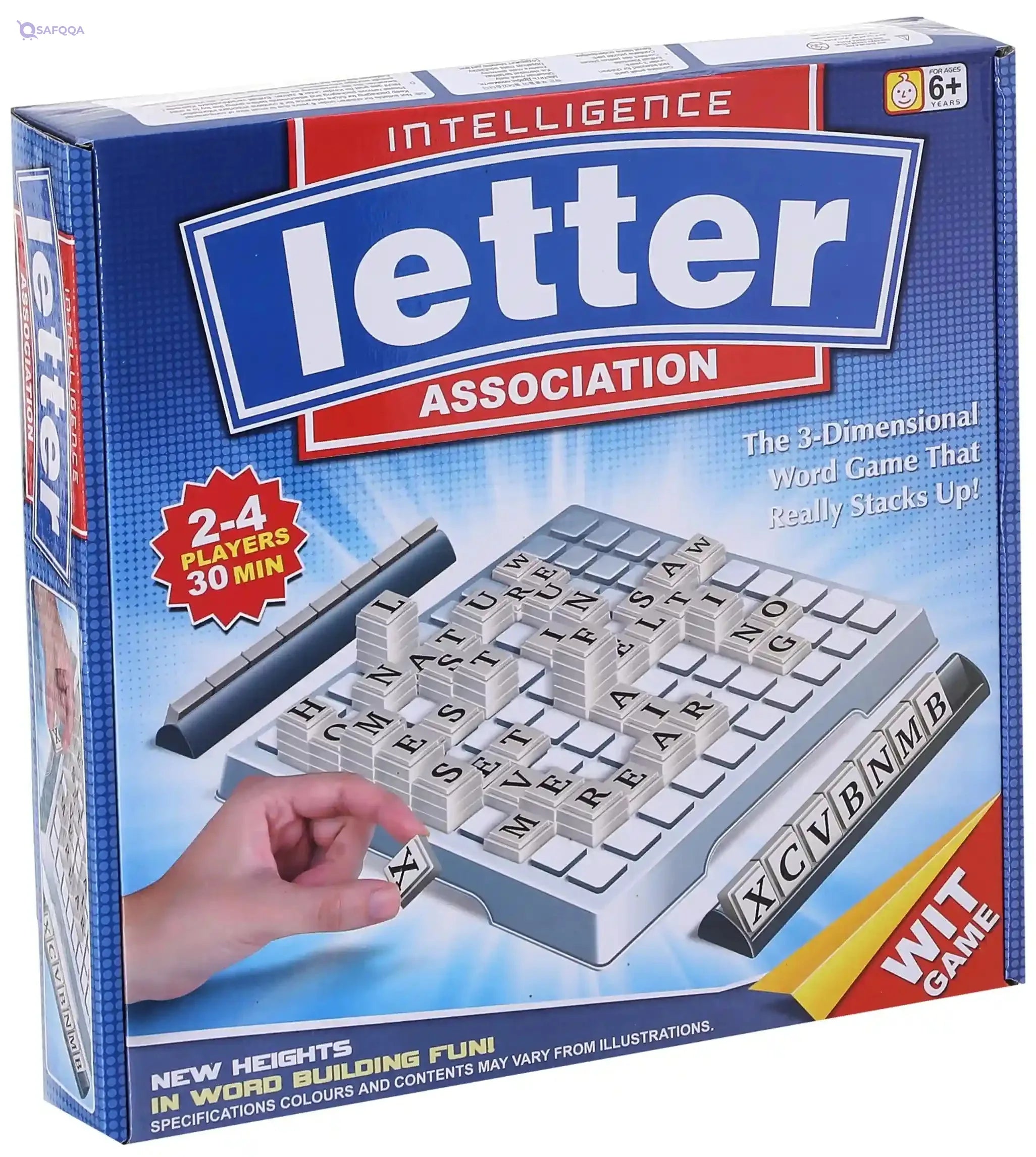 Letter combinations 100 pieces 2-4 players +6 years - Safqqa Egypt