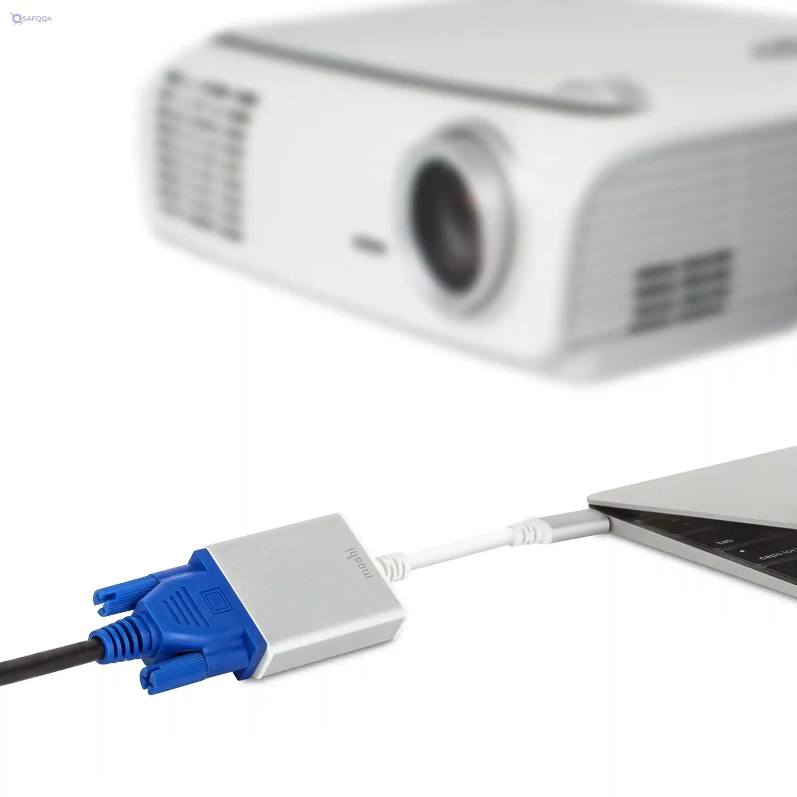 Moshi 99MO084201 USB-C to VGA Adapter - White - Safqqa Egypt