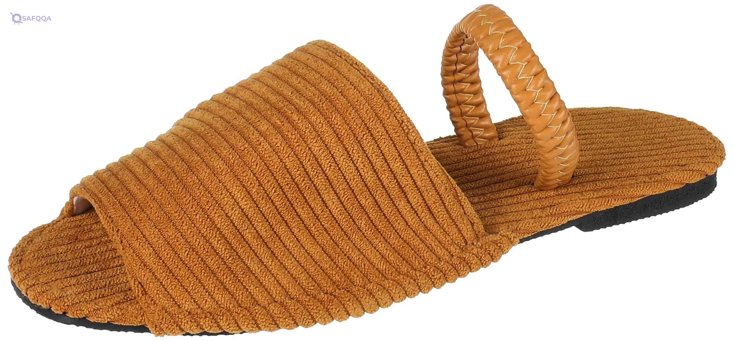 OX womens OX Faux Leather Slides For Women OX1031 Flip-Flop - Safqqa Egypt