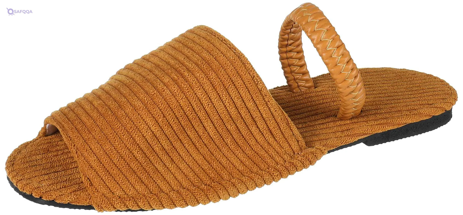 OX womens OX Faux Leather Slides For Women OX1031 Flip-Flop - Safqqa Egypt