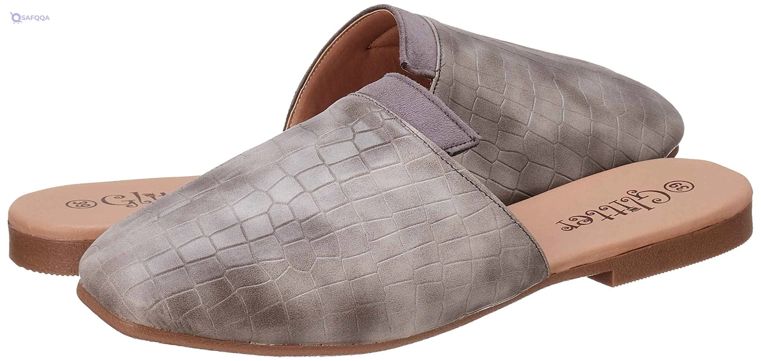 Glitter womens GSL400347 Mule - Safqqa