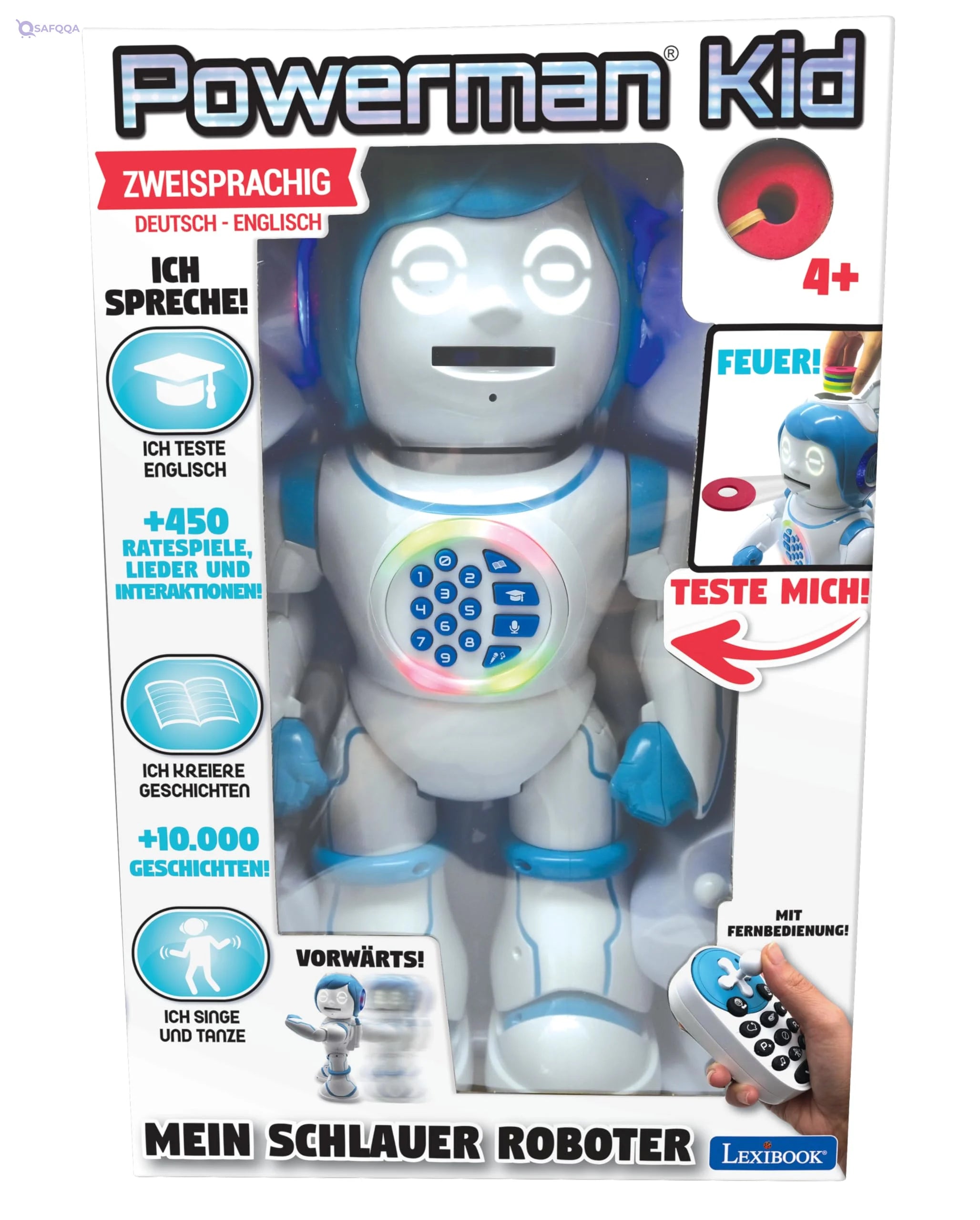 Lexibook Powerman Kid – Educational Bilingual - Safqqa